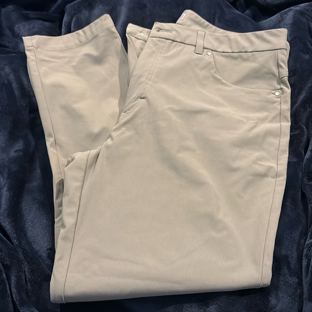 VRST Golf Pants Olive Green